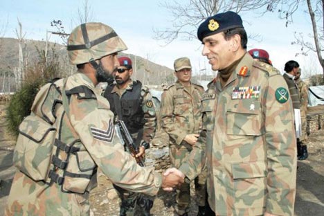 Parvez Kayani, the current Chief of the Pakistan Army 