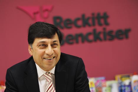Rakesh Kapoor: the Chief Executive Officer of Reckitt Benckiser. Source: Gregory Sobchenko_BFM.ru