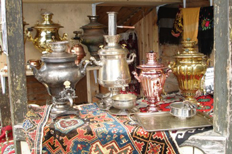 Russian samovars. Source: Press Photo