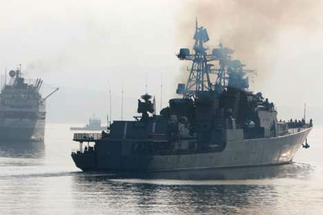 The RIMPAC-2012 war games. Source: Ria Novosti