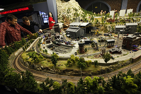 The maket of the theme park, which will feature a “Russia in miniature” exhibit. Source: RIA Novosti / Alexey Danichev