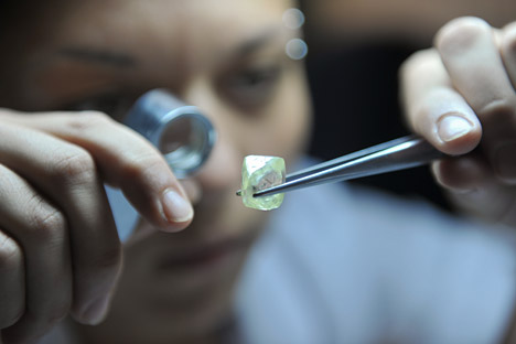 Alrosa is interested in cooperation with India. Source: Alexander Utkin / RIA Novosti
