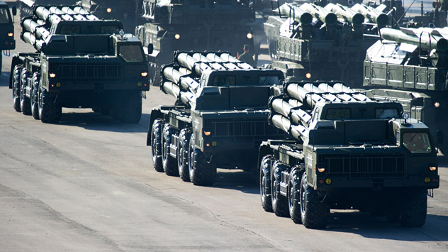 Smerch rockets are technologically superior having a range of 70-80 kms. Source: Alexander Vilf / RIA Novosti