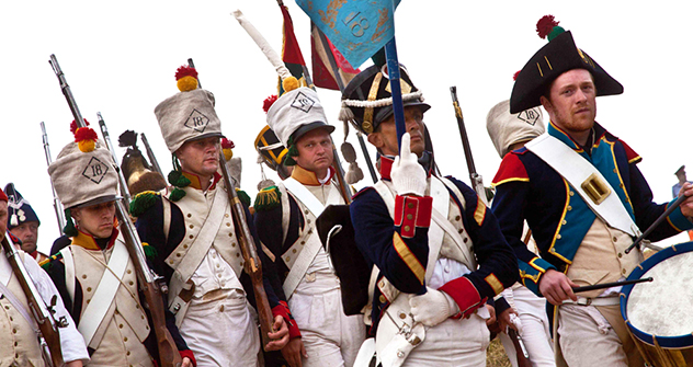 The reenactment of the Lubino Battlefiled was part of Russia’s celebration and commemoration of the 200th anniversary of the Patriotic War of 1812. Source: Olga Lisinova / RG