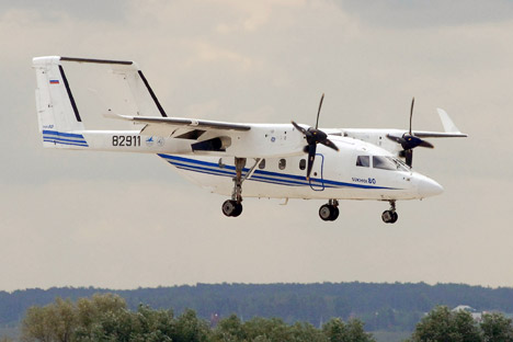 According to Sukhoi’s website, the Su-80 is a multi-purpose mixed cargo aircraft designed to carry 30 passengers or cargo weighing up to 3,300 kg on commuter and regional air routes in any geographical setting. Source: ITAR-TASS