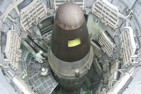 The new silo-based ICBM will replace the R-36M2 ‘Voyevoda’ missile (known to NATO as the SS-18 ‘Satan’). Source: Press Photo