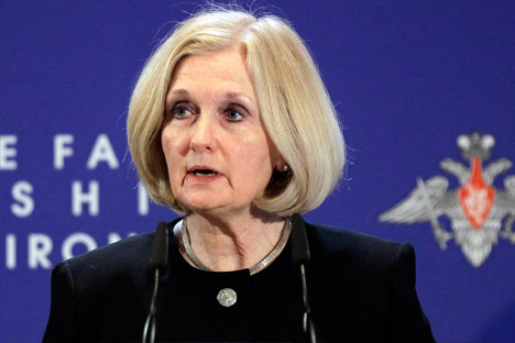 Madelyn Creedon, U.S. Assistant Secretary of Defense for Global Strategic Affairs, says that the U.S. missile defense plans in Europe have been one of the touchiest subjects in U.S.-Russian relations. Source: AP