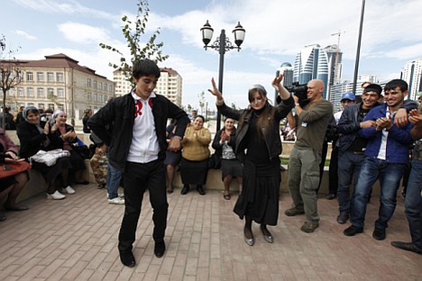 Building a brighter future: 73 percent of Grozny residents are very happy with the new city environment. Source: ITAR-TASS