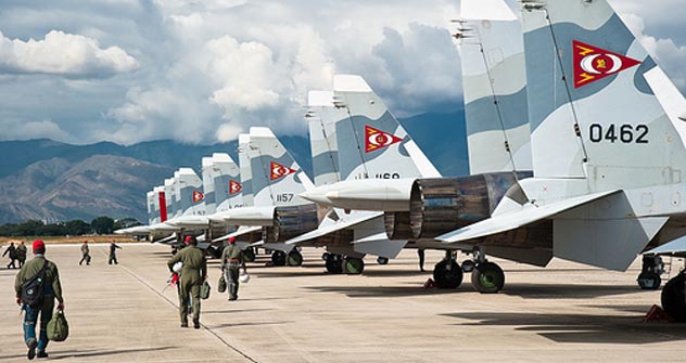 India plans to raise its eighth squadron of the Sukhoi SU-30 MKI frontline combat planes in December this year. Source: Press Photo