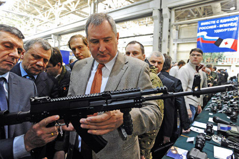 'Exports of Russian military equipment exceeded $6.5 billion in the first half of 2012'.  Source: ITAR-TASS