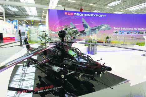 Russia’s defense industry supplier Rosoboronexport said it plans to export at least $11 billion worth of arms this year and has already exported $6.5 billion worth in January-March. Photo: ITAR-TASS