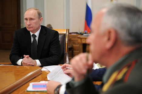 Putin to chair meeting on counteraction to terrorism. Source: Russian Presidential Executive Office