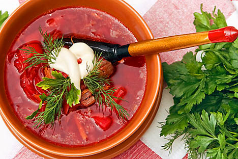 Many people in Russia think that Borsch is their traditional dish. Source: Lori/Legion Media
