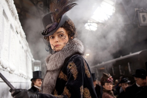 Keira Knightley starring in Joe Wright's "Anna Karenina." Source: Kinopoisk.ru