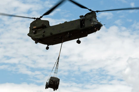 The Indian Air Force has chosen the Boeing Chinook. Source: A B IMAGES/Flickr