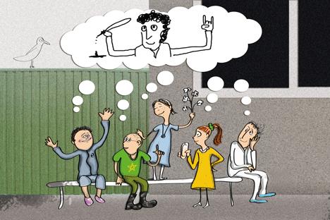 Drawing by Niyaz Karim