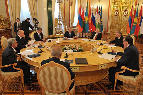 Meeting of heads of states parties to the Collective Security Treaty. Source: Kremlin.ru