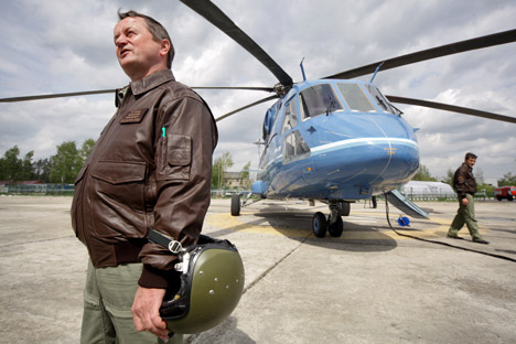 The Russian air force is expected to receive more than 100 new helicopters by the end of the year. Pictured: Mi-38 helicopter. Source: ITAR-TASS