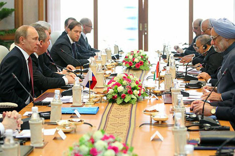 In India, Putin finds support on Afghanistan, Syria. Source: Kremlin.ru