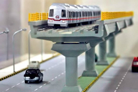 The project involves construction of 8 kilometres of rails and 12 stations in Kochi. Source: Press Photo