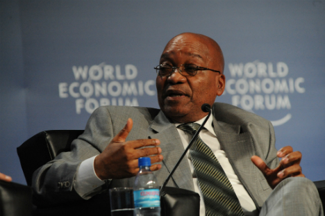 The BRICS would be well-served to increase links with Africa. Pictured: South African President, Jacob Zuma. Source: Press Photo/World Economic Forum