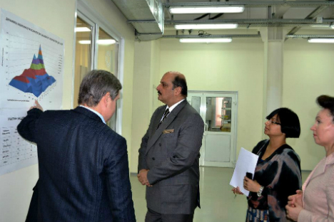 India’s ambassador to Moscow, Ajai Malhotra paid a five-day visit to the cities of Novosibirsk and Akademgorodok. Source: Press Photo