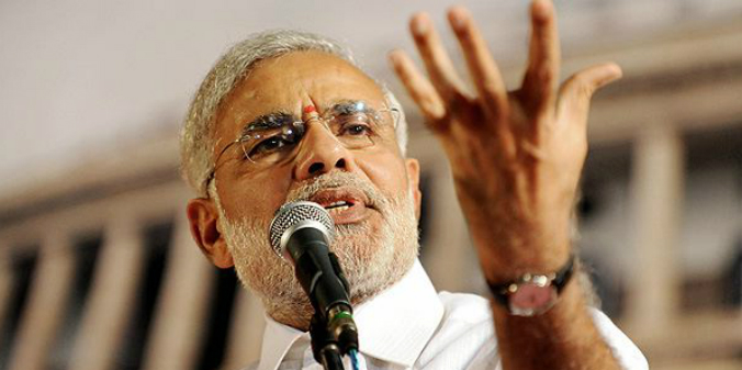 Narendra Modi, the BJP’s strongest prime ministerial candidate for the next general elections. Source: Bloomberg