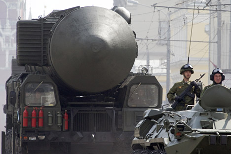Russia repeatedly warned that it would undertake countermeasures if the US missile defence plan continues. Source: RIA Novosti / Vitaly Belousov