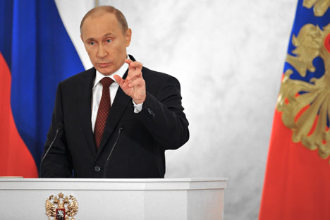 Russia’s regulatory authorities and the government had supported the idea of removing branches of foreign banks from the country for years. Source: RIA Novosti / Mikhail Klimentyev
