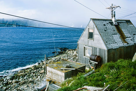 Ratmanov Island was used as a Russian military base during World War II, and the local inhabitants were evacuated to the mainland. Source: Alamy / Legion Media