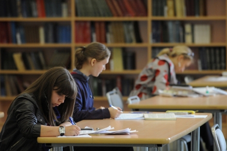 The library of of Moscow State Institute of International Relations (MGIMO). Source: PhotoXpress