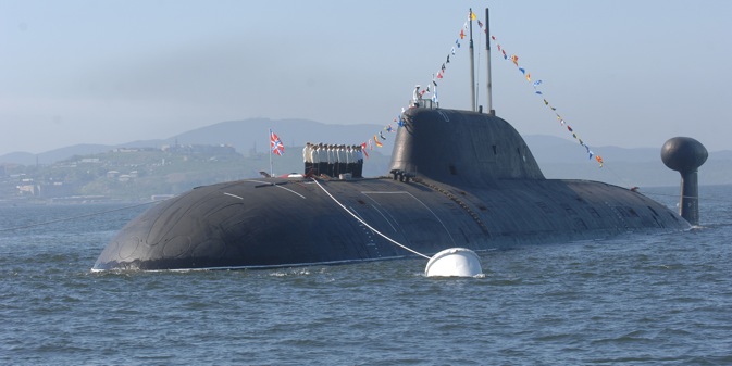 The partly-completed Project 971 (Class Schuka-B) vessel may become the Indian Navy’s second nuclear submarine. Source: ITAR-TASS