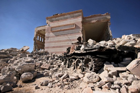 A conclusive victory over the Syrian government forces does not seem to be on the cards in a foreseeable future. Source: Spike Rogers