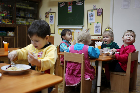 The Health Ministry said it had proposed amendments to the list of diseases that banned their carriers from adopting children. Source: RIA Novosti / Konstantin Chalabov