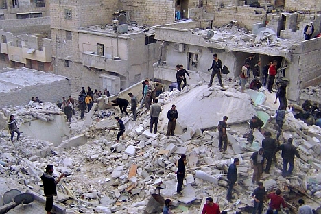 Arab League Secretary General Nabil Elaraby supposes arming the opposition would “balance” the forces of the adversaries in Syria and eventually accelerate the achievement of a political solution.” Source: AP