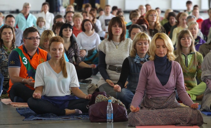 Many Russians discovered the inner way of life through religion and other techniques. Source: ITAR-TASS