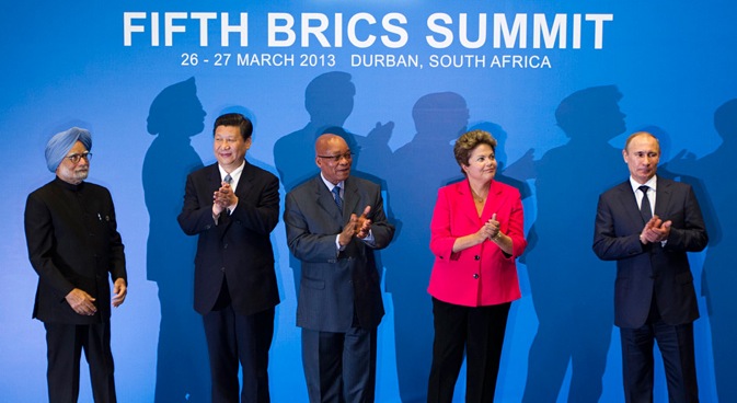 The profile of the BRICS will certainly grow with the growth of the member countries. Source: Reuters