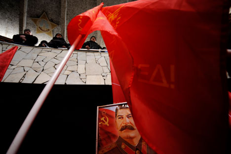 the U.S. began to copy — in form, if not in substance — some aspects of Stalinism, such as searching for enemies and deploying Orwellian newspeak to justify things like torture and preventive wars. Source: Mikhail Mordasov / Focus Pictures