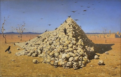 Vasily Vereshchagin 'Apotheosis of War' (1871). Source: wikipedia.org