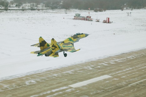 The Su-35 is clearly designed to take on stealth aircraft. Source: Sukhoi.org