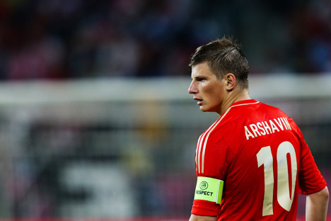 In 2008 Andrey Arshavin’s name was on everyone’s lips throughout Europe. Source: ITAR-TASS