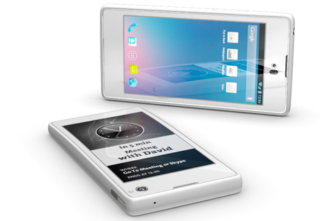 YotaPhone, Russia's first smartphone from a Russian company has won a Best of Consumer Electronics Show award from CNET.com. The smartphone will be launched in India in 2014. Source: www.yotaphone.com