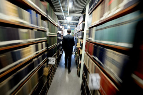 The Moscow Library Center deputy director: 'The reform aims not only to promote reading and improve the quality of reading, but also to turn libraries into community centers.' Source: ITAR-TASS