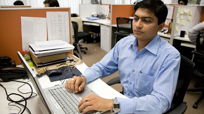 The demand for Indian professional is increasing and India exports 4 percent of its total generated skilled talent. Source: Alamy/Legion Media