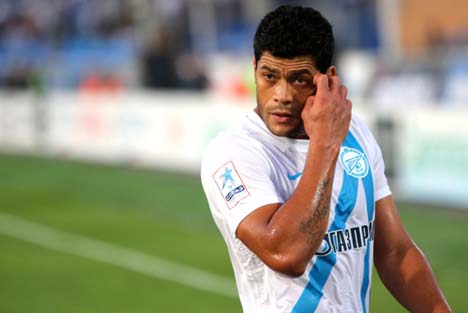 The Brazilian striker Hulk chose Russia, where he will have his financial future secured for the rest of his life. Source: fc-zenit.ru