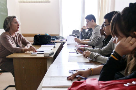 Foreigners prefer technical universities, which account for 20 percent of the total number of foreign students. Source: ITAR-TASS