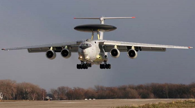 India operates three Russian-made A-50EI airborne early warning and control aircrafts. Source: BERIEV Aircraft Company