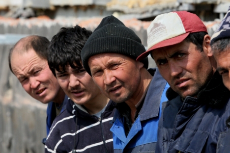 There are also around 3.5 million illegal foreign workers in Russia, which is twice the number of legal workers. Source: RIA Novosti / Vitaly Ankov