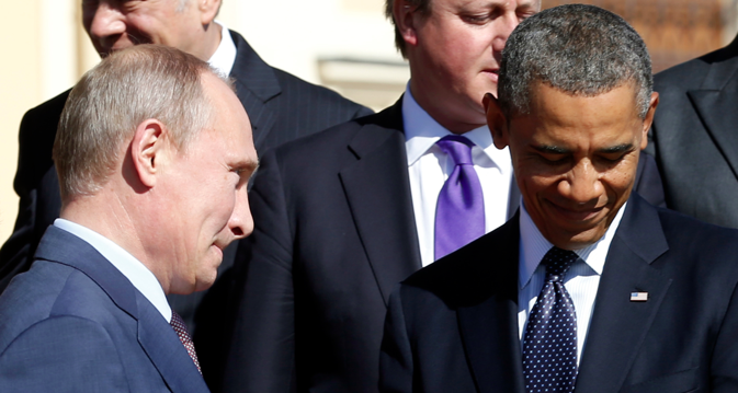 Vladimir Putin made an attempt to reach out to the American people. Source: Reuters 