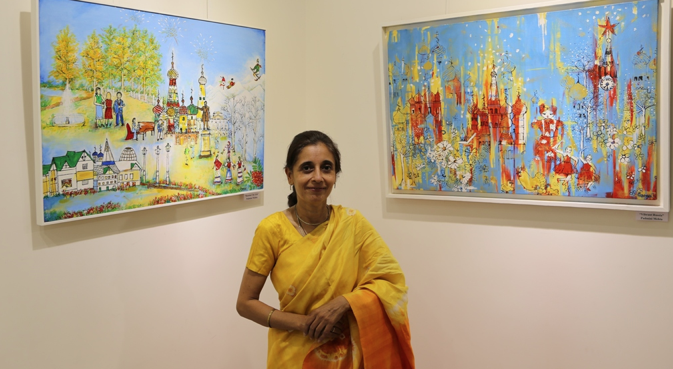 Padmini Mehta (photo) says Russia, for her, is a vibrant country. “People are very sweet, cooperative. That I really like." Source: Alexander Tomas